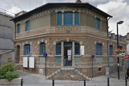 photo façade réhabilitation et l’extension d’une bibliothèque à Orly