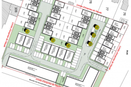 Plan de construction des logements individuels et collectifs de Laon