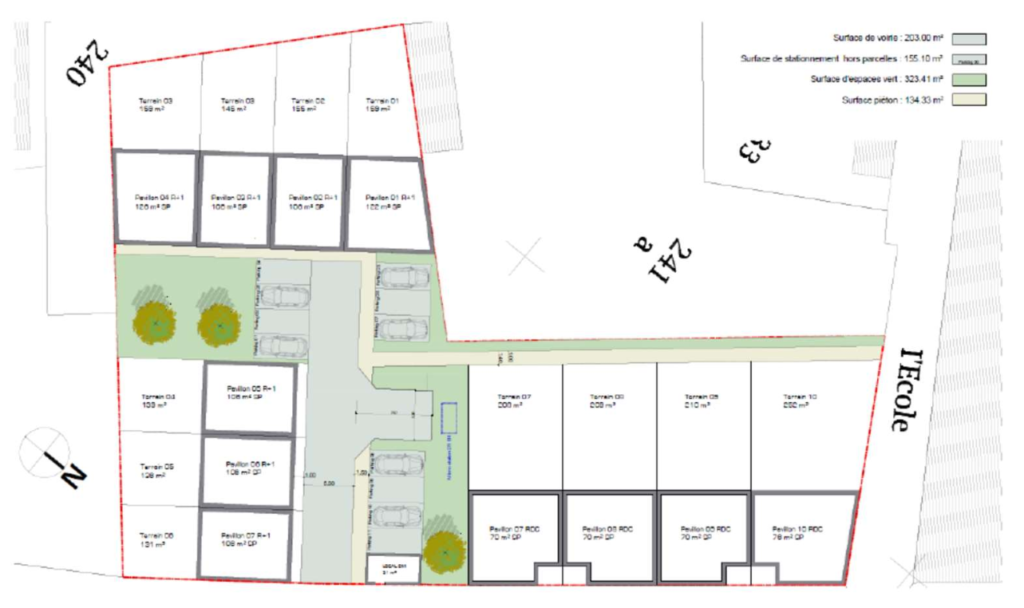 Plan de démolition et de construction de logement locatifs à Vierzy