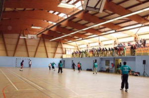 Photo intérieur du gymnase Felix Merlin à Epinay sur Seine