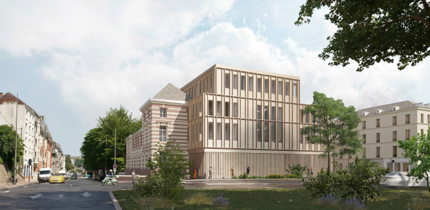 Restructuration et extension du tribunal judiciaire de Dieppe (76)